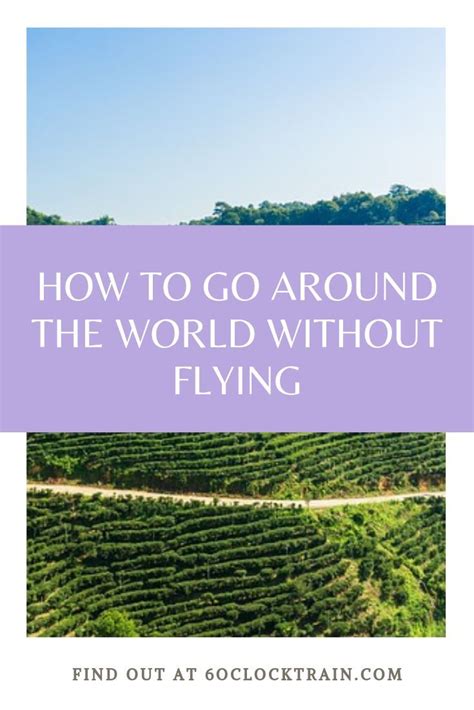 traveling around the world without flying